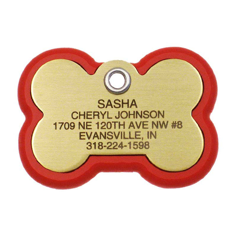 Bone Frame Tag, - Lucky Pet